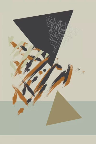 Brush Texture II by Flatowl canvas print