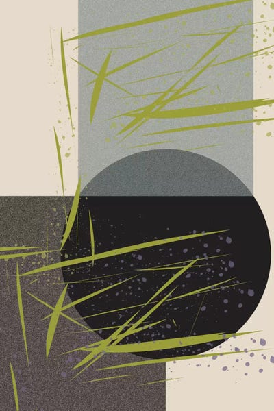 Greenery Décor: Circle And Grass by Flatowl