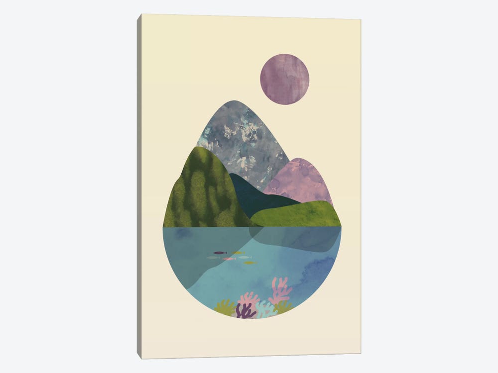 Summer by Flatowl 1-piece Canvas Print