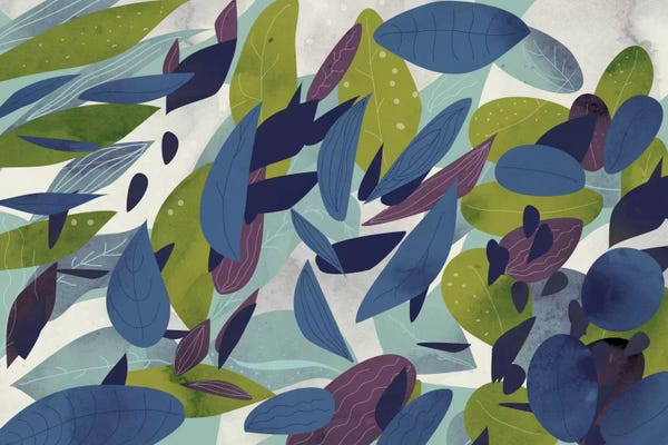 Floral & Botanical Patterns: Foliage by Flatowl