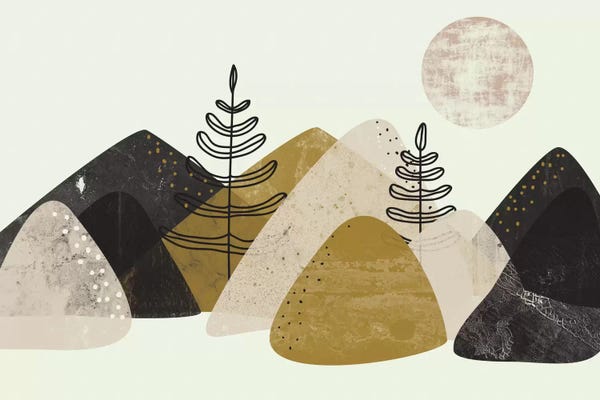 Scandinavian Décor: Mountains by Flatowl