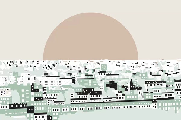 Flatowl: Rooftop View I by Flatowl