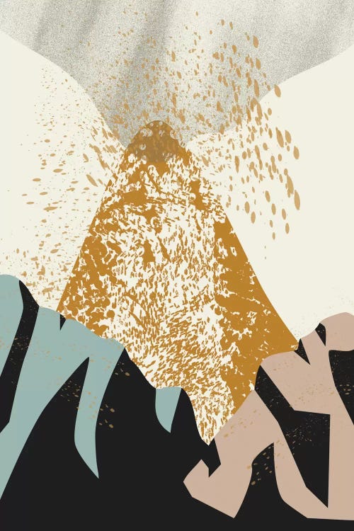 Volcano by Flatowl wall art