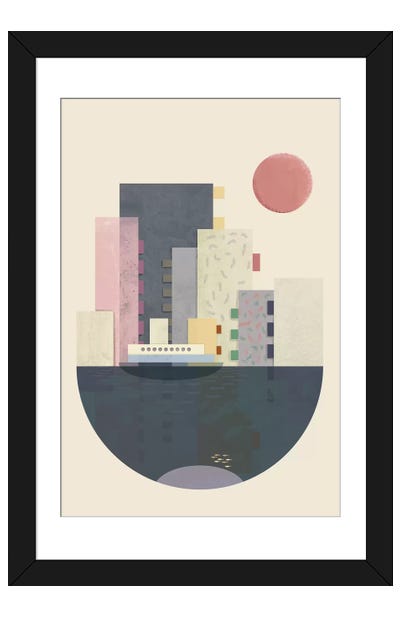 City On Earth Paper Art Print - Flatowl