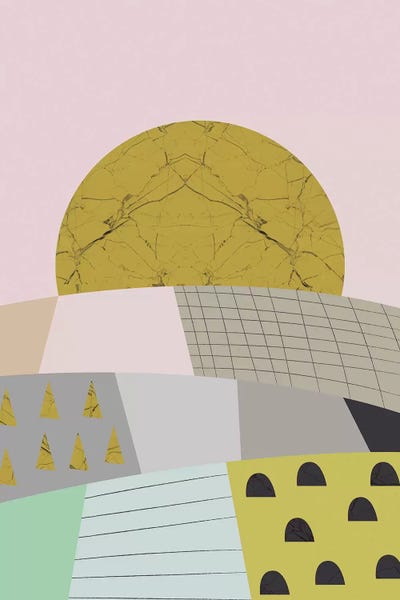 Little Hills by Flatowl multi panel art