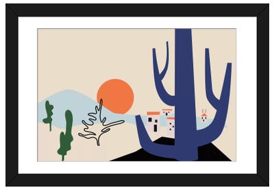 Morning In The Valley Paper Art Print - Flatowl