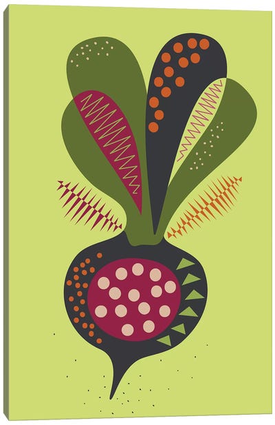 Beetroot Canvas Art Print - Vegetable Art