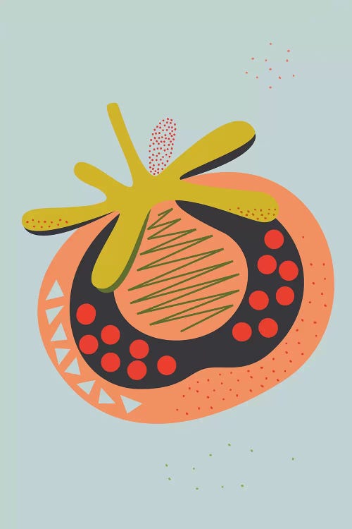 Tomato by Flatowl wall art