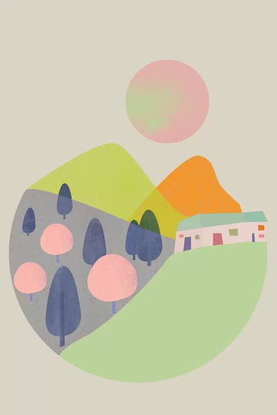 Orchard No.1 by Flatowl multi panel art