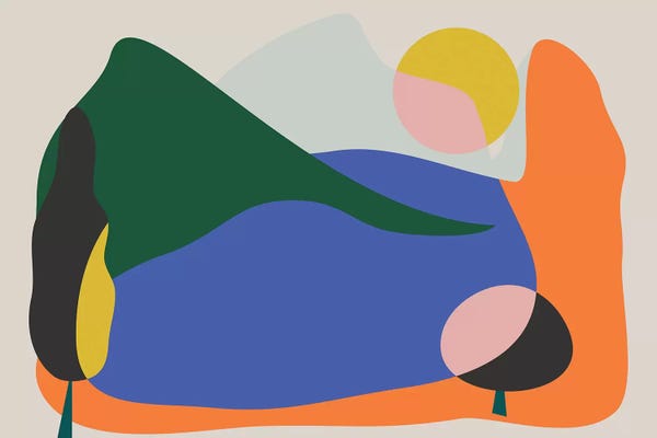 Purple: Bold I by Flatowl