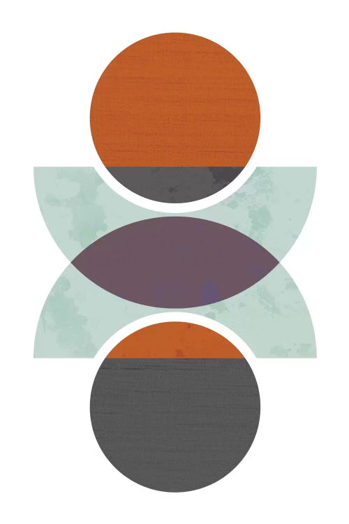 Circles Reflected (Orange)