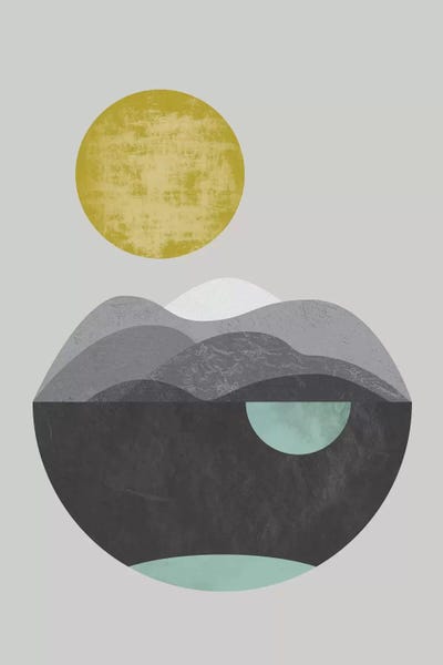 Dune by Flatowl framed canvas print