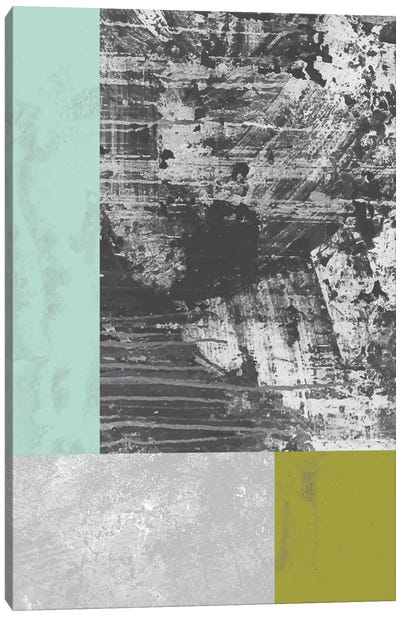 Geometric Grunge II Canvas Art Print - Abstract Shapes & Patterns