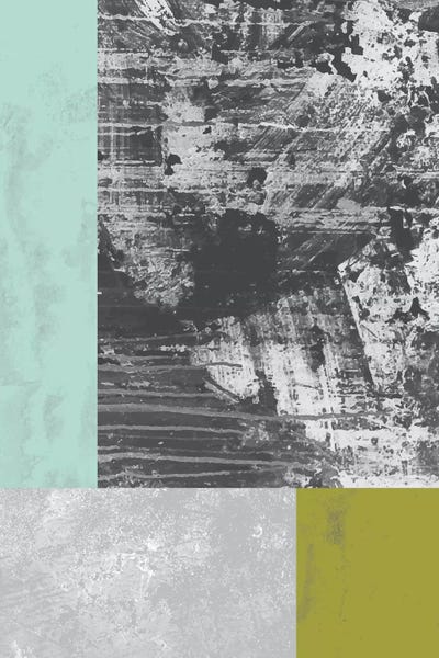 Minimalist Office: Geometric Grunge II by Flatowl