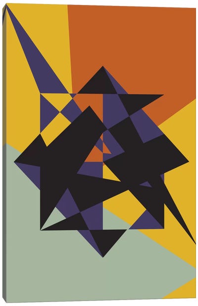 Harsh Canvas Art Print - Abstract Shapes & Patterns