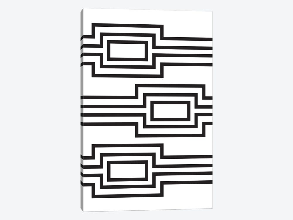 Horizontal Lines by Flatowl 1-piece Art Print