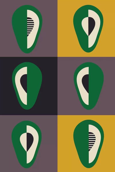 Minimalist Décor: Avocado by Flatowl