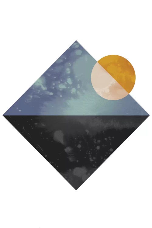 Sea And Sun by Flatowl wall art