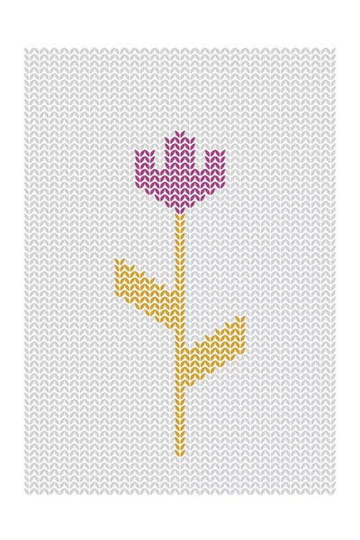 Flatowl: Sewn Flower by Flatowl
