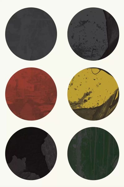 Minimalist Office: Six Circles by Flatowl