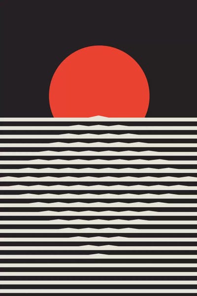 Stripes: Sunset by Flatowl