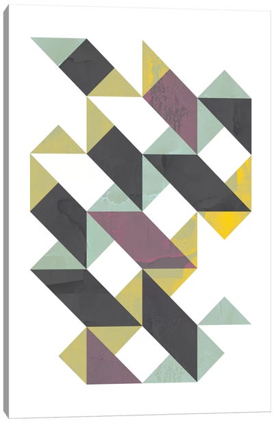 Triangles I Canvas Art Print - Flatowl