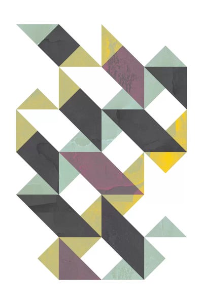 Scandinavian Office: Triangles I by Flatowl