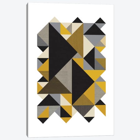 Triangles Org Canvas Print #OWL98} by Flatowl Canvas Print