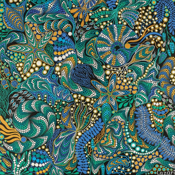 Psychedelic: Underwater World by Oxana Lazari