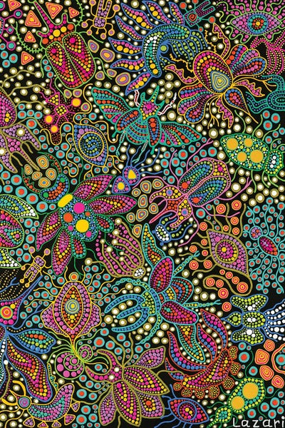 Psychedelic: Bugs by Oxana Lazari