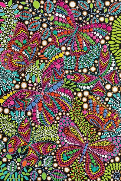 Psychedelic: Butterfly by Oxana Lazari
