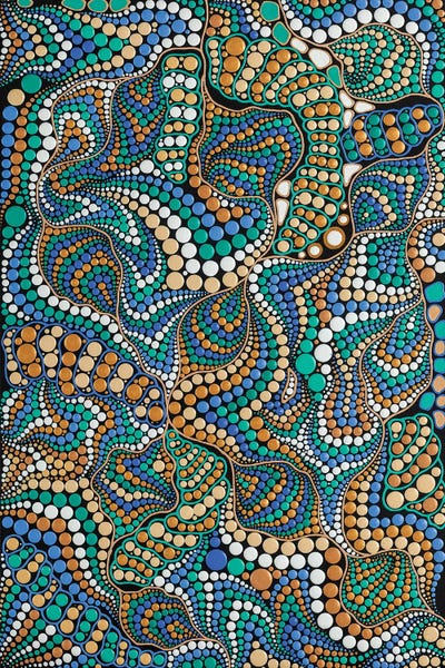 Psychedelic: Cosmic Waves by Oxana Lazari