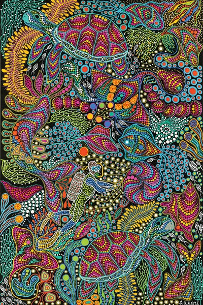 Rays: Diving by Oxana Lazari