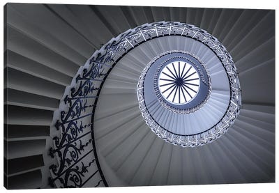 Staircase Canvas Art Print - Stairs & Staircases