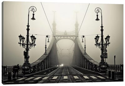 The Bridge Canvas Art Print - Hungary Art
