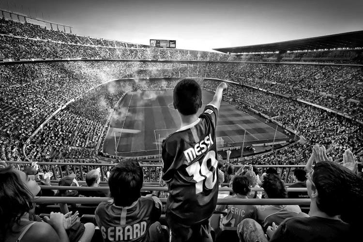 Cathedral Of Football by Clemens Geiger wall art