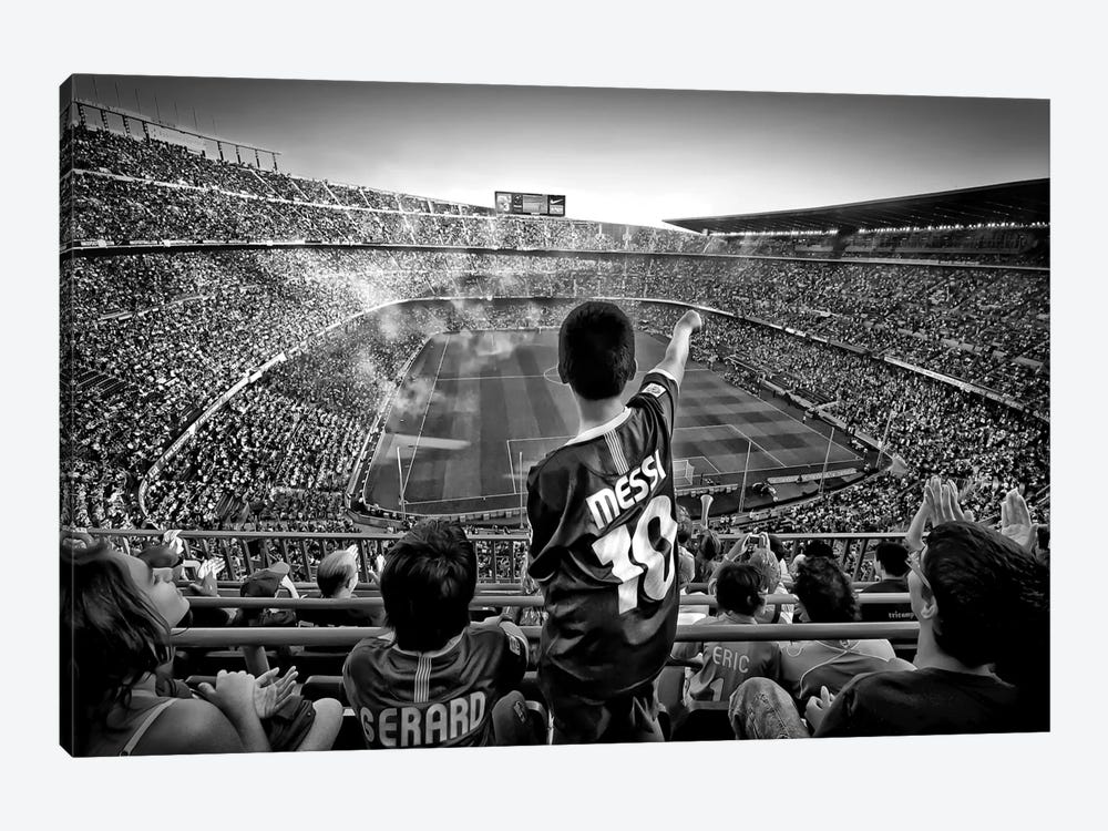 Cathedral Of Football by Clemens Geiger 1-piece Canvas Print