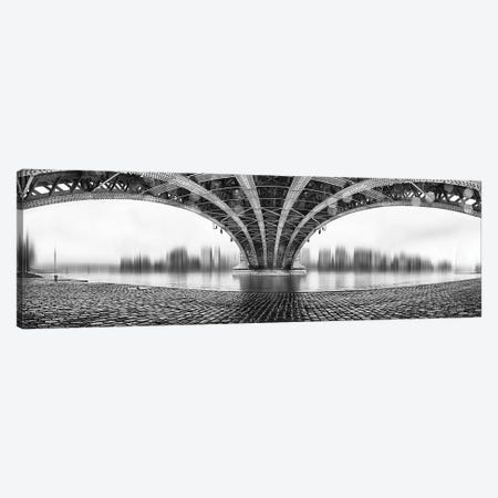 Under The Iron Bridge Canvas Print #OXM1348} by Em-Photographies Art Print