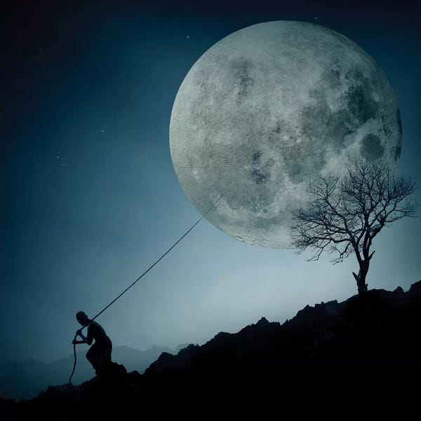 Kids Inspirational Art: The Dreamer by Final Toto