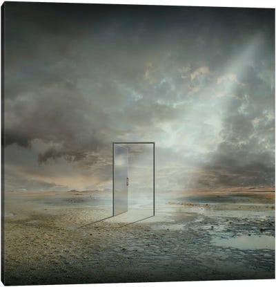 Behind The Reality Canvas Art Print
