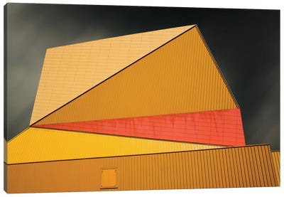 The Yellow Roof Canvas Art Print