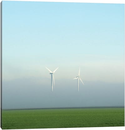 Energy Canvas Art Print - Watermills & Windmills