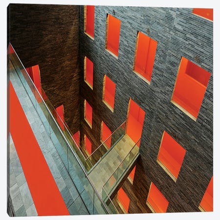 The Orange Carpet Canvas Print #OXM1524} by Huib Limberg Canvas Art
