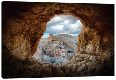 A Hole In The Wall Canvas Art Print