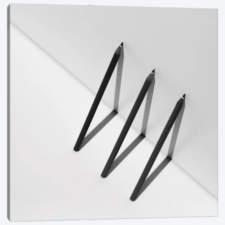 Triangles Canvas Print #OXM1551} by Jacqueline Hammer Canvas Art