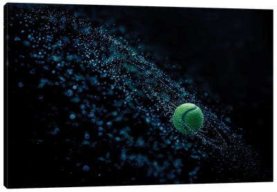 Cosmic Ball Canvas Art Print - Water Close-Up Art