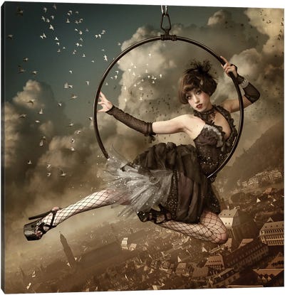 The Greatest Show In The Sky Canvas Art Print - 1x Fashion