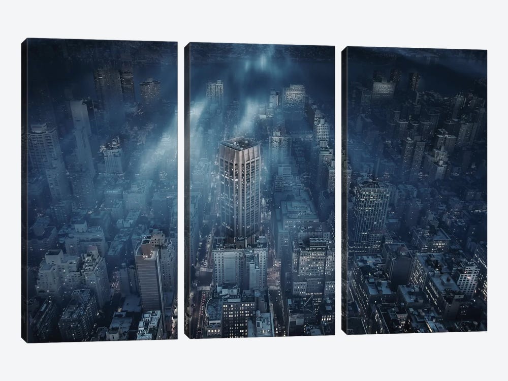 NYC by Leif Londal 3-piece Canvas Print