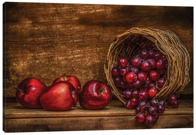 Red Canvas Art Print - Good Enough to Eat