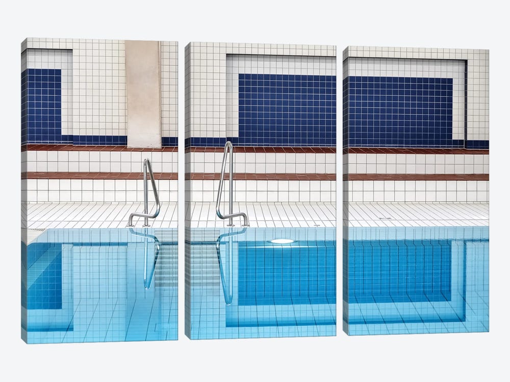 Swimming Pool 3-piece Art Print
